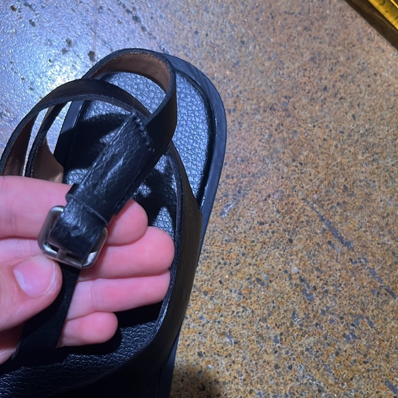 Madewell NL857 The Mabel Asymmetric-Strap Sandal, Size 7 - Picture 9 of 10